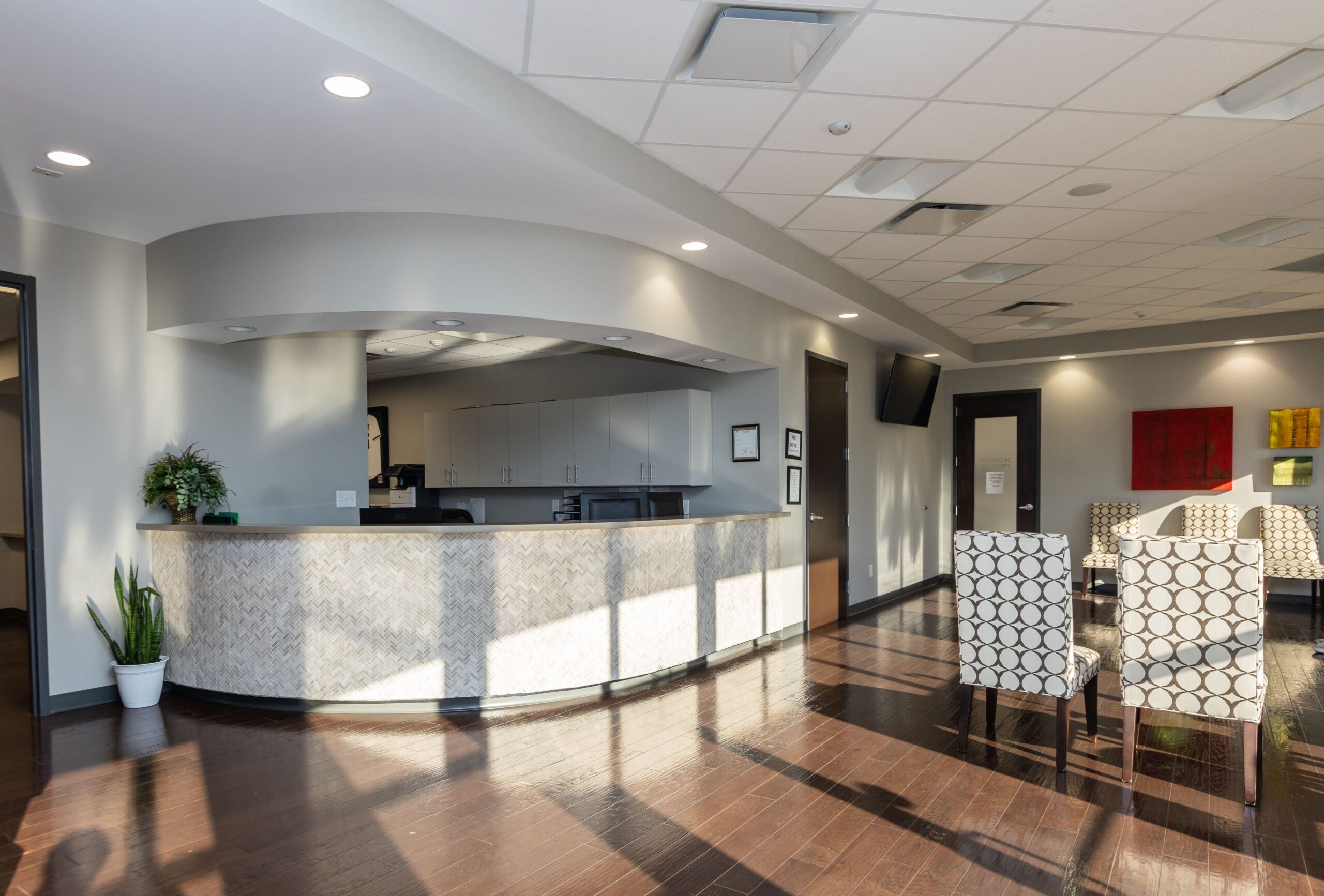 Peachtree Spine Decatur reception area