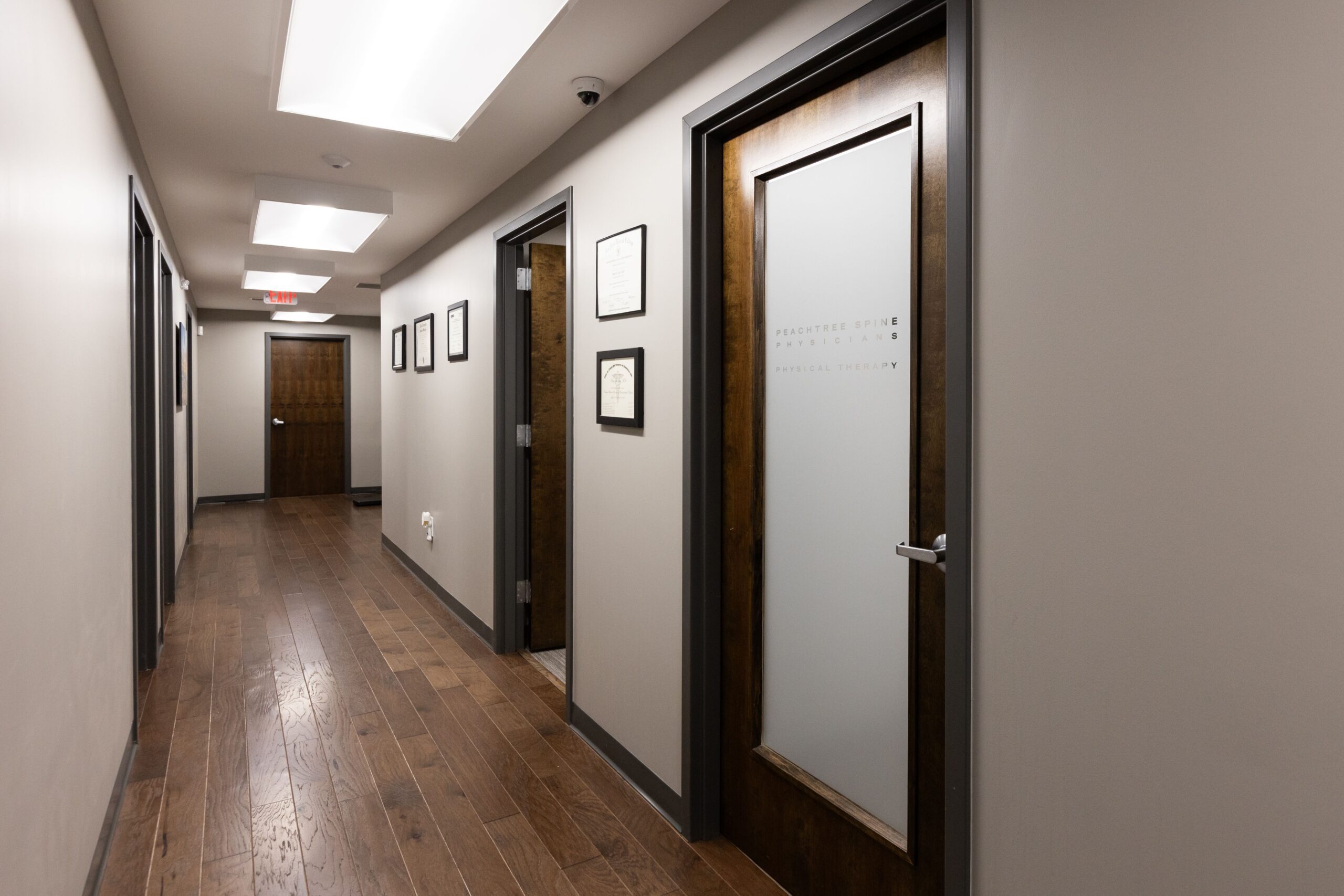 Peachtree Spine Douglasville hallway