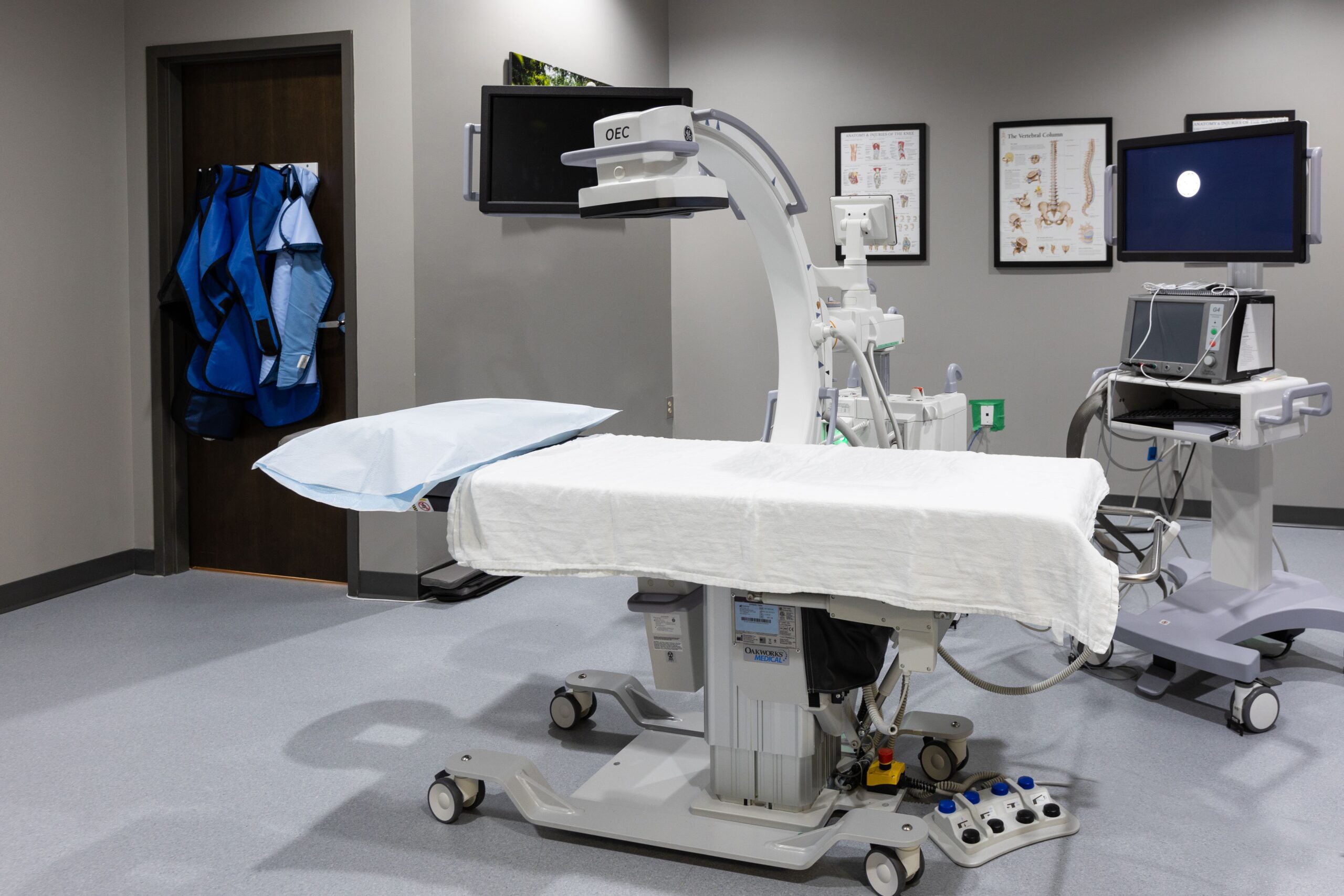 Peachtree Spine McDonough C-Arm procedure suite