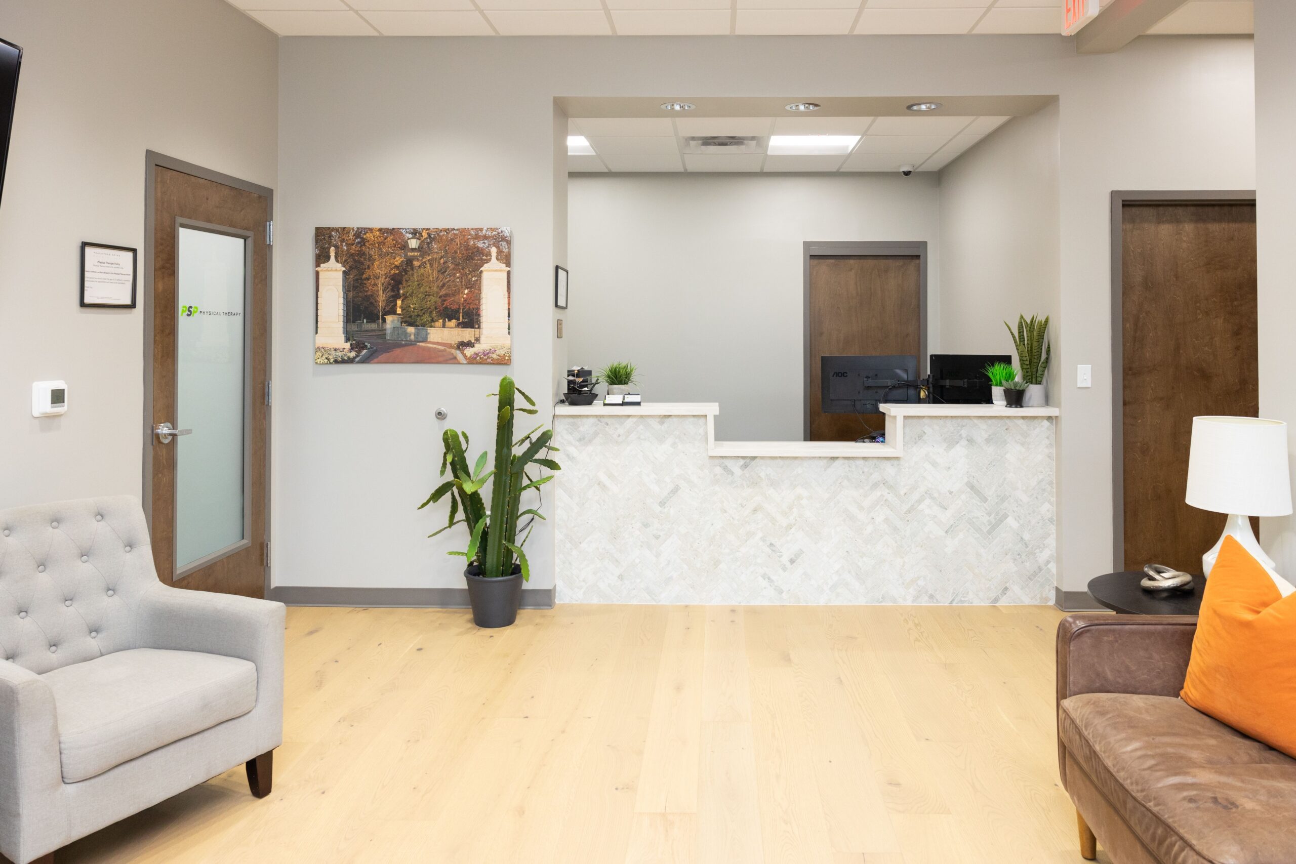 Peachtree Spine Norcross reception area