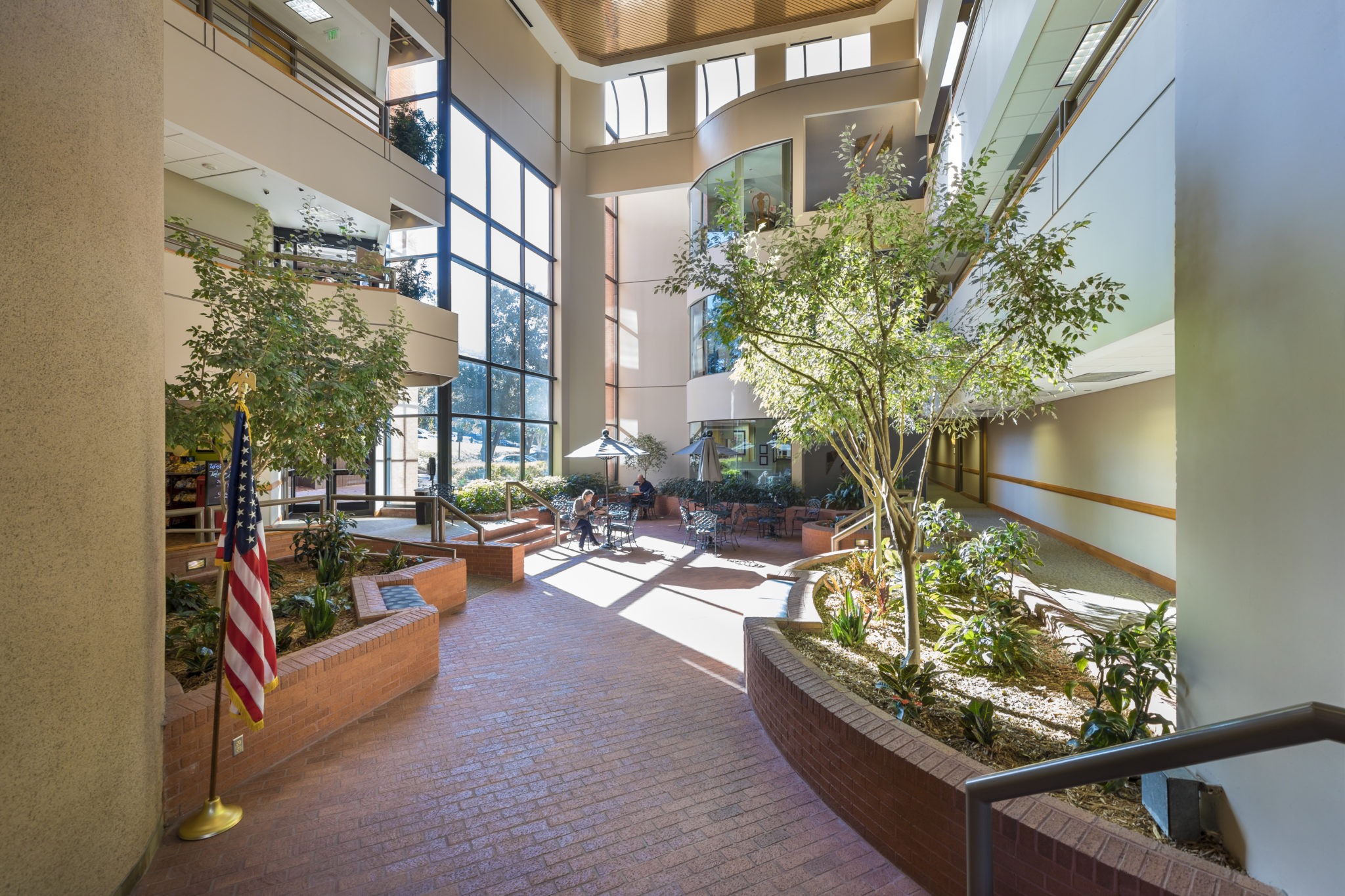 Peachtree Spine & Sports Physicians welcoming clinic reception and patient waiting area in Metro Atlanta